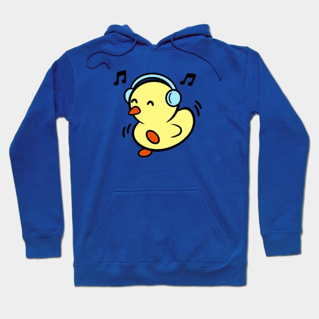 Dancing Duckie Hoodie by Duckie and Duck